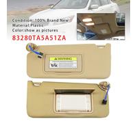 Pair Of Beige Sun Visor 83280TA5A51ZA Per Honda Accord 2008-2017