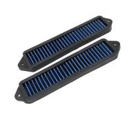 Pair of Engine Air Cover Filters for E81 E82 E84 E87 E88 E90 E91 E92 E93 Vehicles Constructed from Nonwoven Fabric And Rubber Improved bay Cooling And Better Air Circulation Double Layer Filters