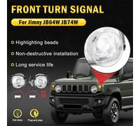 Pair of Front Turn Signal Lamp Light Per Suzuki Jimny JB64 JB74 2019-21 Clear H7