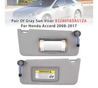 Pair Of Gray Sun Visor 83280TA5A51ZA Per Honda Accord 2008-2017 T9