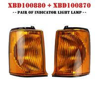 PAIR of Indicator Light Lamp per Land Rover Discovery 2 Front L/H N/S T9