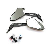 Pair Rearview Mirrors M8 M10 PER Yamaha Aprilia Honda Suzuki Kawasaki Universal