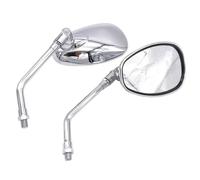Pair Wide Screen Mirror Rearview Side Mirrors For Suzuki Intruder Volusia VS VL 700 750 800 1400 1500 10mm Retrovisore