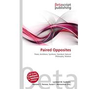 Paired Opposites: Thesis, Antithesis, Synthesis, Standard, Natural Philosophy, Relative