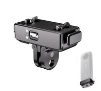PAIRIER Supporto Magnetico a Sgancio Rapido Adattatore per Insta360 X5/X4 Air/Ace Pro 2/Ace Pro/Ace, Supporto Magnetico con Rotazione a 360° Ganci Pieghevoli in Metallo e Foro Filettato da 1/4" -20