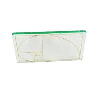 PAIRIFE GOLDEN RAPORO - PRECISIONE GOLDEN Secer Finder, strumento di misurazione acrilica | Divisore medio dorato regolabile, strumento di disegno ', ideale per pittura, schizzi, design, ar