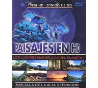 Paisajes En Hd Los Lugares Mas Bellos [Blu-ray] [Import espagnol]