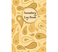 Paisley: Small Business Inventory Log Book for Inventory Management and Stock Tracking, Come with Undated Monthly Planner to help you Organize, Record ... Products easily, 120 Pages, Size 6” x 9”.