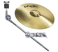 Paiste 101 Crash 14'' + braccio piatto Keepdrum HKC Galgen