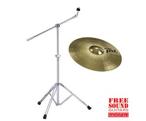 PAISTE PST3 RIDE 20" PIATTO BATTERIA COMPLETO DI ASTA PIATTO PESATA