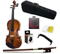 Paititi violino Student starter kit con custodia leggera in pernambuco, spalliera, extra corde e colofonia 1/4 Size