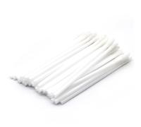 PAITOK monouso Pennelli per labbra, 200 pezzi di applicatori per labbra, pennello applicatore per rossetto pennello per lucidalabbra e correttore strumenti di trucco per labbra e occhi (Bianco)