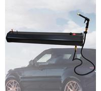 paiye Serbatoio d'Acqua Pressurizzato, Portapacchi da Tetto Doccia da Campeggio con Pistola ad Acqua ad Alta Pressione per Campeggio, Stoccaggio dell'Acqua e attività All'aperto(115x18x21cm/45x7x8in)