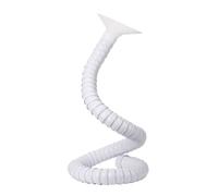 paiye Tubo Flessibile per Raccolta Polveri, Tubo per Raccolta Fumi di Saldatura con Coperchio, Condotto Universale per Raccolta Fumi(White,50mm x 100cm)