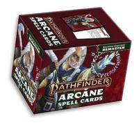 Carte incantesimo arcane Pathfinder - NUOVO Paizo Staff 2024