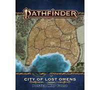 Paizo Staff Pathfinder Lost Omens: City of Lost Omens Poster Map Fol (Tascabile)