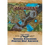Paizo Staff Pathfinder Lost Omens Shining Kingdoms Poster Map Archiv (Tascabile)