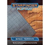 Paizo- Starfinder Base Terrain Flip Mat, Medium, PZO7301