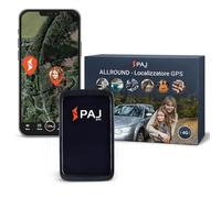PAJ ALLROUND Finder Tracker 4G, Localizzatore GPS per Auto, Moto, Veicoli, Persone - Messaggi Vocali - Localizz. in Tempo Reale, Tasto SOS - Batteria Max 60gg (Standby) & 20gg con Tracking Attivo