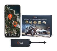 PAJ MINI Localizzatore GPS Cablato per Auto, Moto e Altri Veicoli | Connessione Diretta 9-75 Volt - Localizzazione Live via App - Notifiche di Allarme - Impermeabile agli Schizzi - Compatto