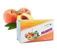 Pajarito Yerba Mate Cocido Pesca 20 Bustine di Tè (60g) | Ricca di Vitamine e Antiossidanti | Tè Yerba Mate Energizzante