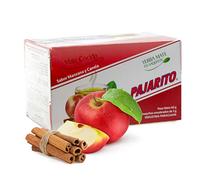 Pajarito Yerba Mate Mela Cannella Cocido 20 Bustina di Tè 60g | Yerba Mate Paraguay | Bevanda disintossicante ed energetica