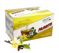 Pajarito Yerba Mate Tè Vanilla Cocido 20 Bustina di Tè 60g | Yerba Mate Paraguay | Bevanda disintossicante ed energetica