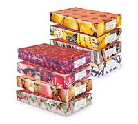 pajoma Candele profumate, 240 pezzi, fragranze natalizie, 8 x 30 lumini