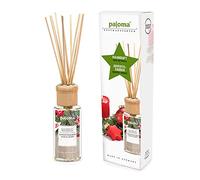 Pajoma - Diffusore di essenze 100 ml, con bastoncini di bambù, essenza a scelta Rot