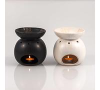 Pajoma Lampada spandiprofumo - Bianco e Nero - Come Set