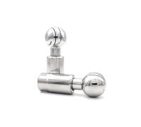 PAJPXPCD 1PC BSP1/2" SS316L Stainless Steel Internal Thread CIP Tank Cleaning Head 360 Degree Rotary Spray Ball