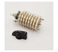 PAJPXPCD 1pc Ceramic Channel Band Rotary Switch Selector 8P11T 8-Pole 11-Position 8 Deck KCZ 10W8D cap