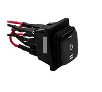 PAJPXPCD 1pc Dc electronic starter switch 12V24V36V48V Forward stop backward lift pressure machine 6 pin 3 gear 16A On/off/on