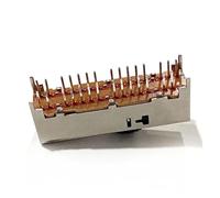 PAJPXPCD 5PC SS-64D01 (6P4T) 4-stop toggle switch 4 fixed pins 30 vertical straight insert double row