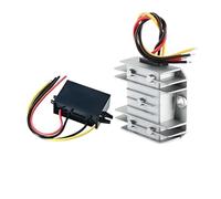 PAJPXPCD Convertitore Step Down DC DC da 60 V 48 V 24 V a 12 V 1A 2A 3A 5A 8A DC Step Down Converter Buck 60 48 36 24 Volt Riduzione a 12 Volt 3 Amp 5 Amp Cassa in lega di alluminio, DC 24V (20-35V