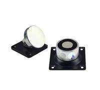 PAJPXPCD Porte tagliafuoco da 60 kg e 120 libbre, Aspirazione elettromagnetica, Aspirazione magnetica, Serratura elettromagnetica, Supporto for porta montato a pavimento