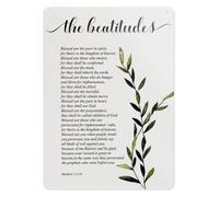 PAJPXPCD Primitive Metal Sign Mercy And Grace Scripture Quote Decor For Bathroom Laundry Room Mudroom Closet 8 X 12 inch