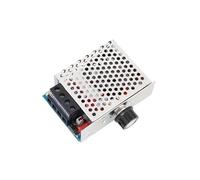 PAJPXPCD Regolatore di velocità elettronico da 10000 W, regolatore di tensione SCR AC 110 V-220 V ad alta potenza, regolatore di velocità, dimmer, termostato con ventola di raffreddamento