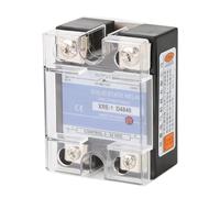PAJPXPCD SSR-40DA Single-Phase Solid State Relay 3-32VDC DC Control AC Solid State Relay XRE-1 D48100 100A (XRE-1 D4860 60A)
