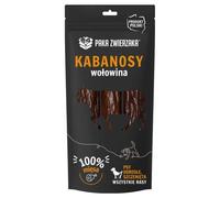 PAKA ZWIERZAKA- Kabanos salsiccine sottili di manzo 3 pezzi (80g)