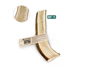 Paka Zwierzaka Massaggiagengive naturale, corna di cervo SOFT M- 12 cm