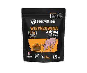 Paka Zwierzaka - SH Alimento secco Maiale con zucca "L" 1,5kg