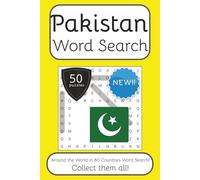 Pakistan Word Search Book: Words Search With Easy To Read Print about Pakistan, Travel, Culture and More | 6x9 inches, 100 pages | 50 puzzles. Ideal ... English, Spanish, Italian, French and German.