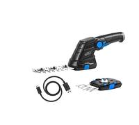 PAKJEL 2 in 1 tagliasiepi Elettrico 20V Tosaerba a Batteria Batteria potatore Attrezzi da Giardino cesoie tagliasiepi for Erba (Color : 3.6V Trimmer, Size : 1)