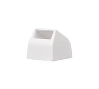 PAKJEL Keycap trasparente personalizzato, ricevitore USB 2.4G keycap di archiviazione R4 per tastiera meccanica MX Switch (colore: bianco)