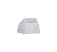 PAKJEL Keycap trasparente personalizzato, ricevitore USB 2.4G keycap di archiviazione R4 per tastiera meccanica MX Switch (colore: bianco trasparente)