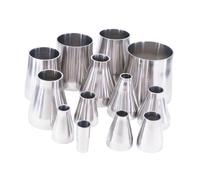 PAKMEZ 1pc Reduce O.D 38mm To 25mm 304 Stainless Steel Weld Concentic Reducer Pipe for Homewbrew