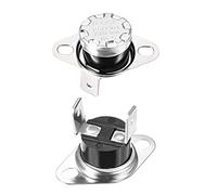 PAKMEZ KSD301 Termostato 115°C/239°F 10A NC Interruttore di Temperatura a Disco a Pressione Regolabile for Forno a microonde Macchina for Il caffè 2 Pezzi