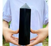 PAKMEZ Obelisk Obelisk Quartz Wand Crystal Column Luck Ornaments (Size : 2000g)
