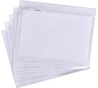 Pakomat - Tasche Autoadesive Trasparenti per Lettere Cargo, Formato DIN C5, 24 x 18 cm, per Documenti, Certificati, Bills (100)